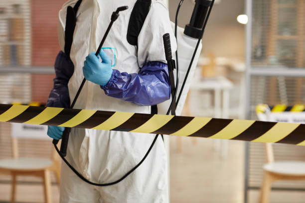 Professional Blood Cleanup technician working in Red Oak, NC